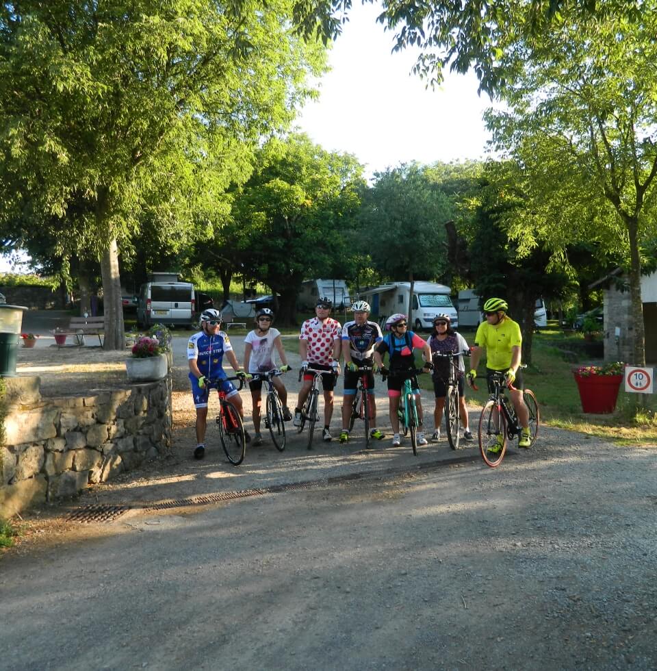 camping Les Châtaigniers en Ardèche accueille les cyclistes