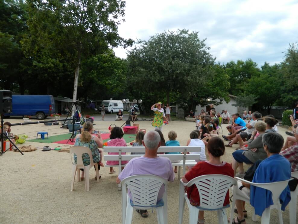 Leisure activities at Les Châtaigniers family campsite in the south of Ardèche