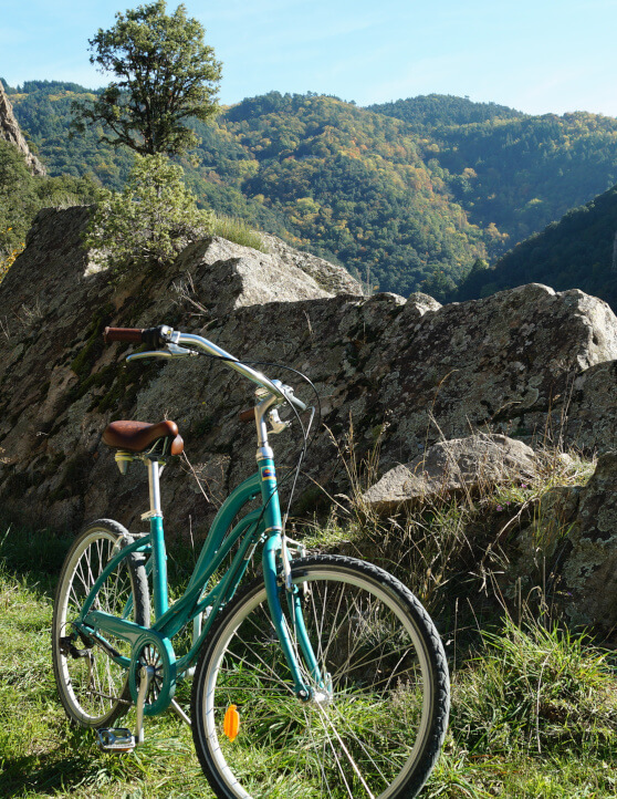 Bike trails in Ardèche