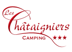 Les Châtaigniers campsite in the south of Ardèche logo