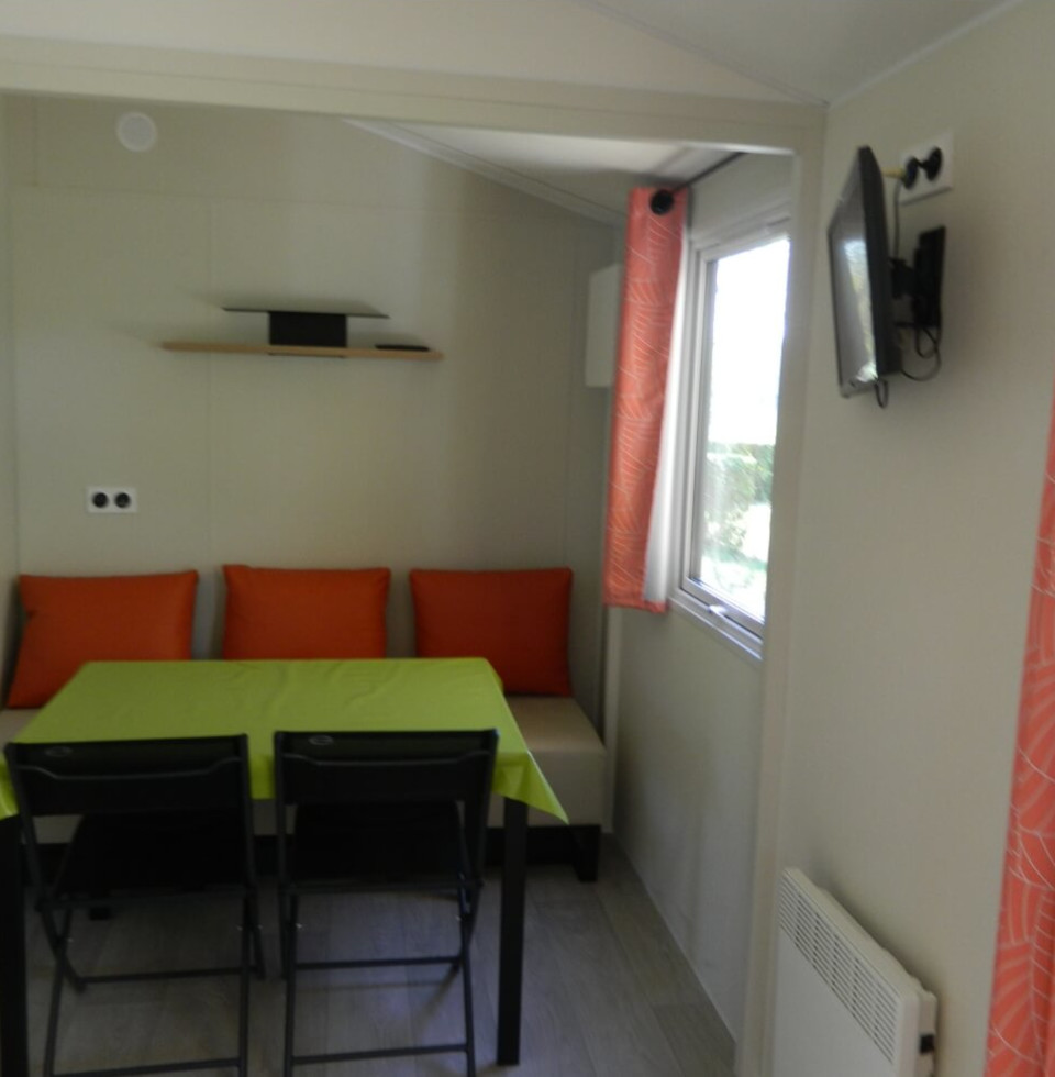 Lounge area in Bahia mobile home