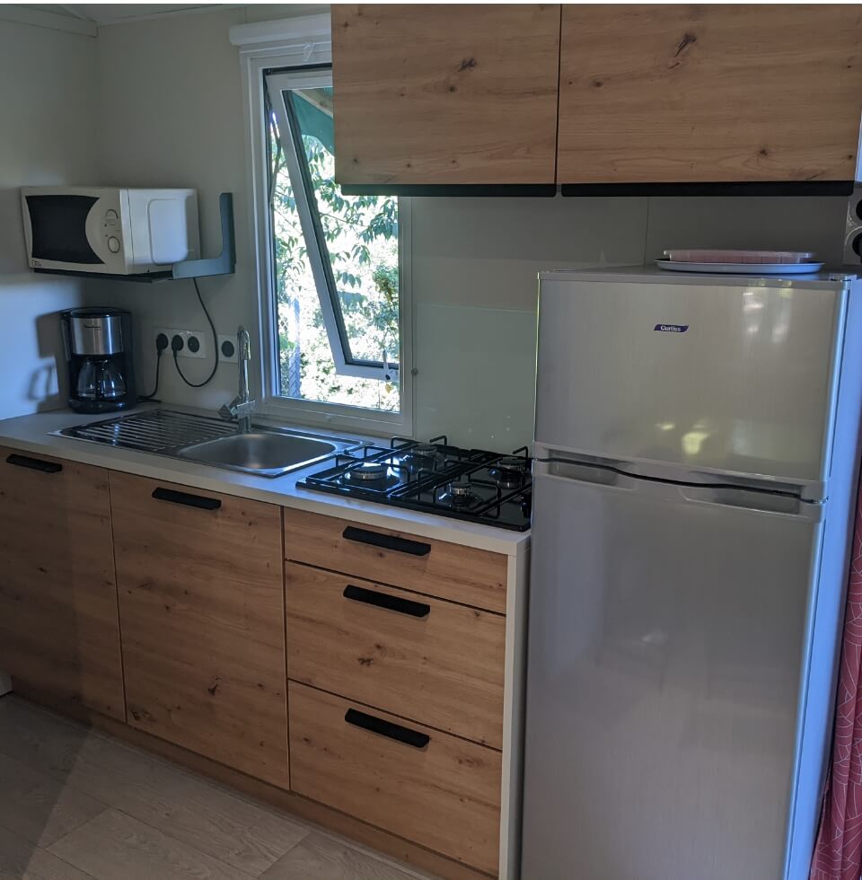 Kitchen, Bikini mobile home